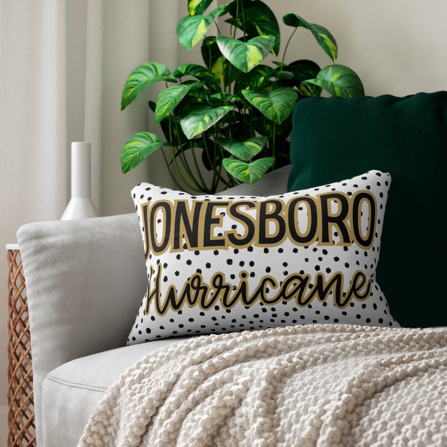 Jonesboro Spun Polyester Lumbar Pillow