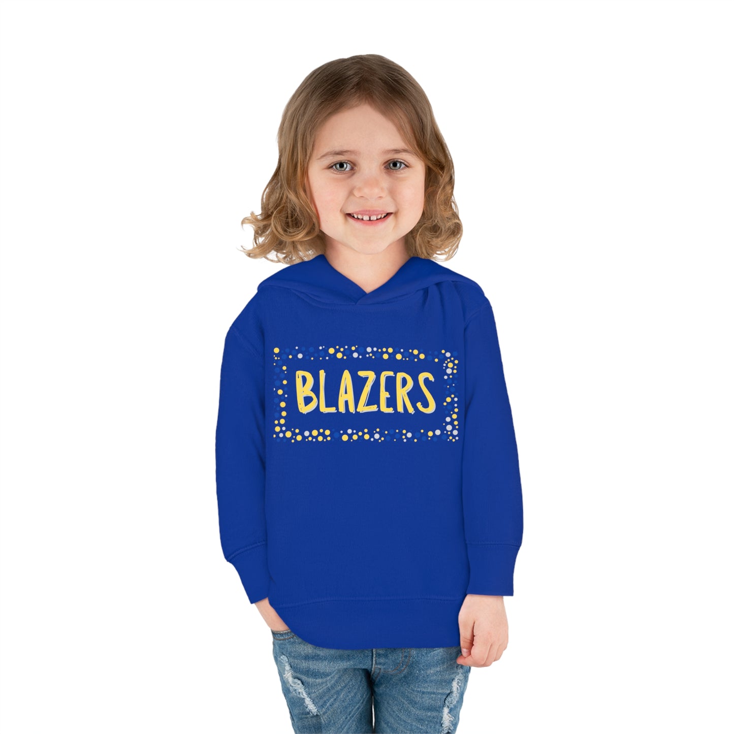 Blazers Toddler Pullover Fleece Hoodie