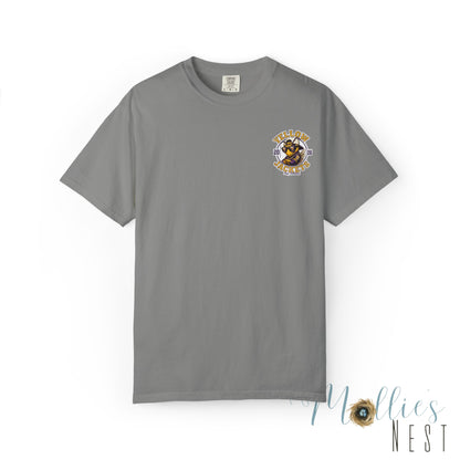 ADULT — Yellow Jackets Mascot 2026 School Spirit Shirt. Comfort Colors