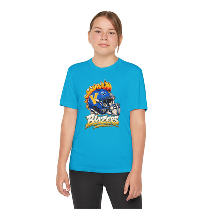 Youth FLAME Helmet Blazers. DRIFIT Football Shirt