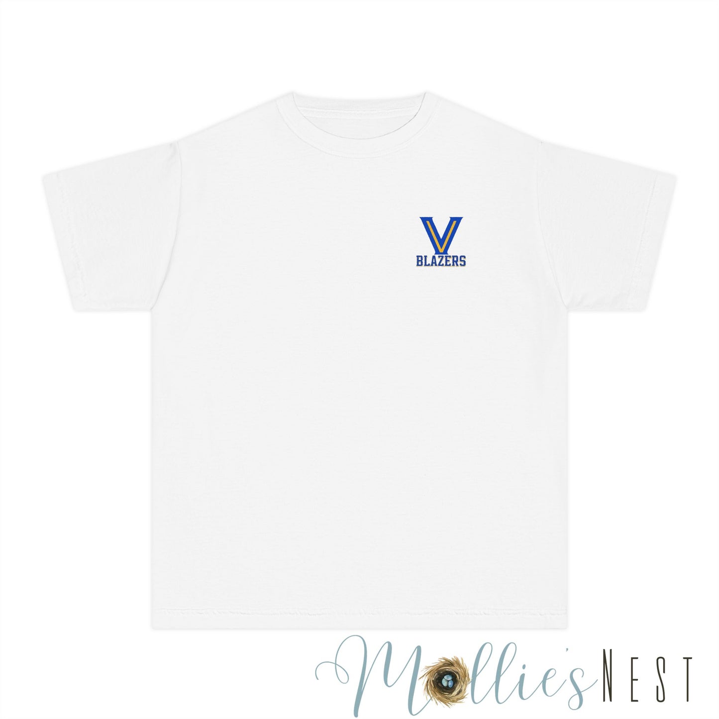 Youth Sports Tee, Valley View Blazers T-Shirt, "Where Legends Are Made"