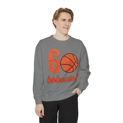 Bobcats comfort colors Garment-Dyed Sweatshirt