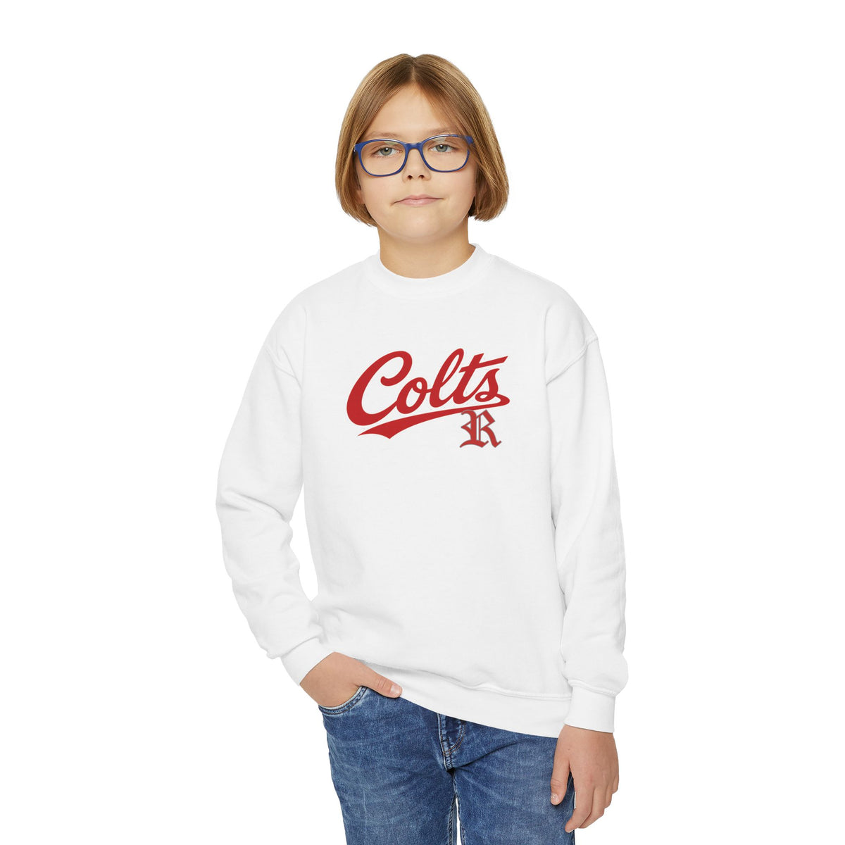Colts YOUTH Crewneck Sweatshirt