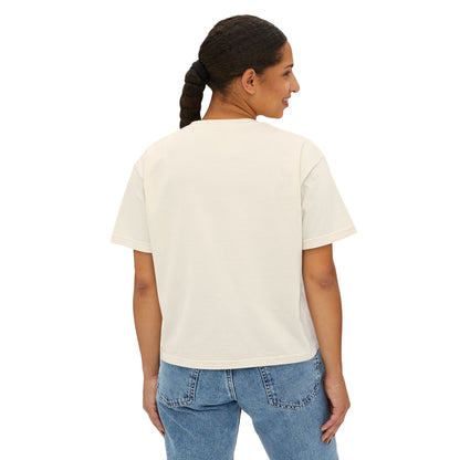 Women’s Boxy Tee – “Bandits” Baseball Graphic Shirt