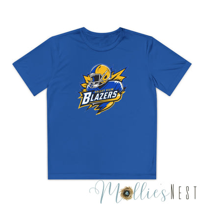 Youth DRIFIT Tee with Blazers Design, Kids Football Shirt - Multiple colors available