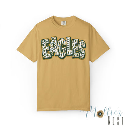 Greene County Tech. Eagles Leopard Print Graphic T-Shirt - ADULT