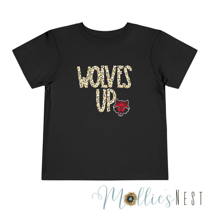 Toddler Tee - 'Wolves Up'. AState Apparel