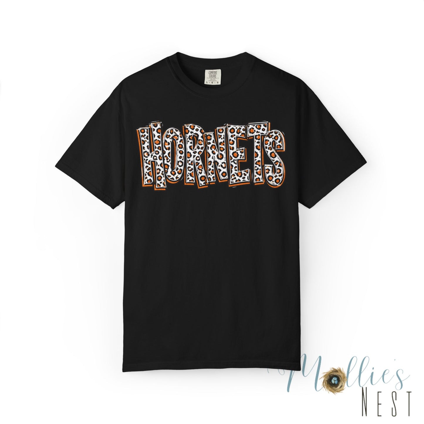 Harrisburg Hornets Leopard Print Graphic T-Shirt — Adult