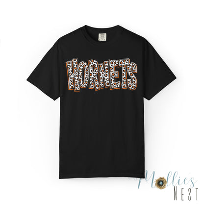 Harrisburg Hornets Leopard Print Graphic T-Shirt — Adult