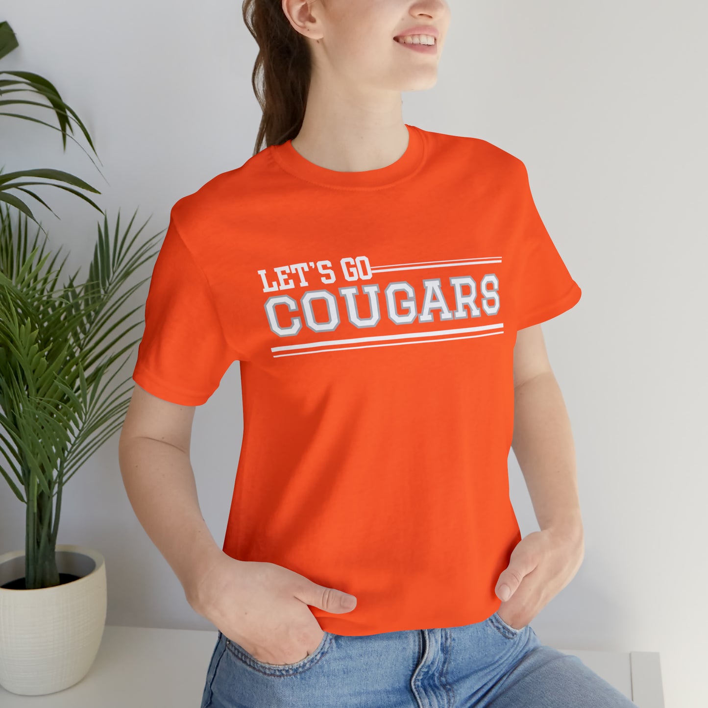 Cougars Unisex Jersey Short Sleeve Tee