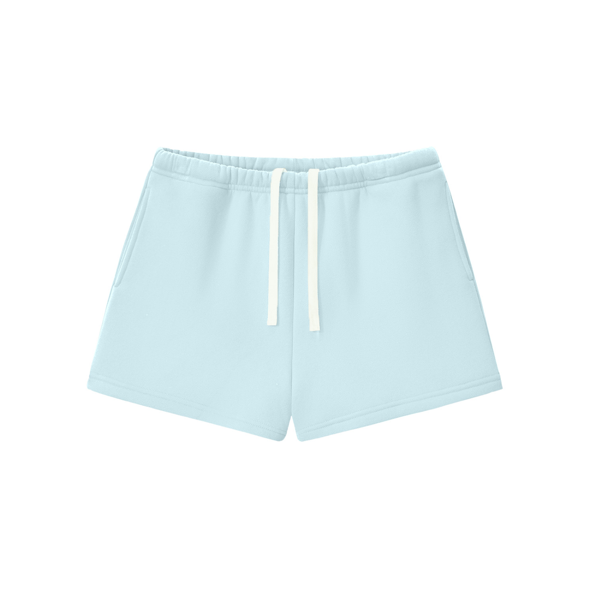 Fleece Drawstring Sweatshorts - Mock Neck Match*