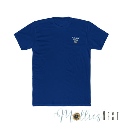 Valley View Football Unisex Cotton Crew Tee, Sports Tee, School Spirit Shirt, Game Day Apparel, Football Fan Wear