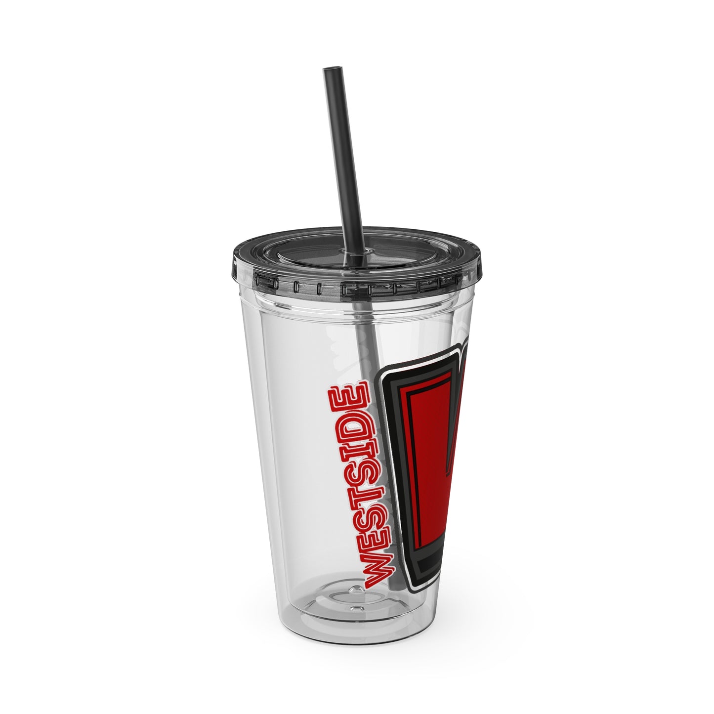 Westside Sunsplash Tumbler with Straw, 16oz