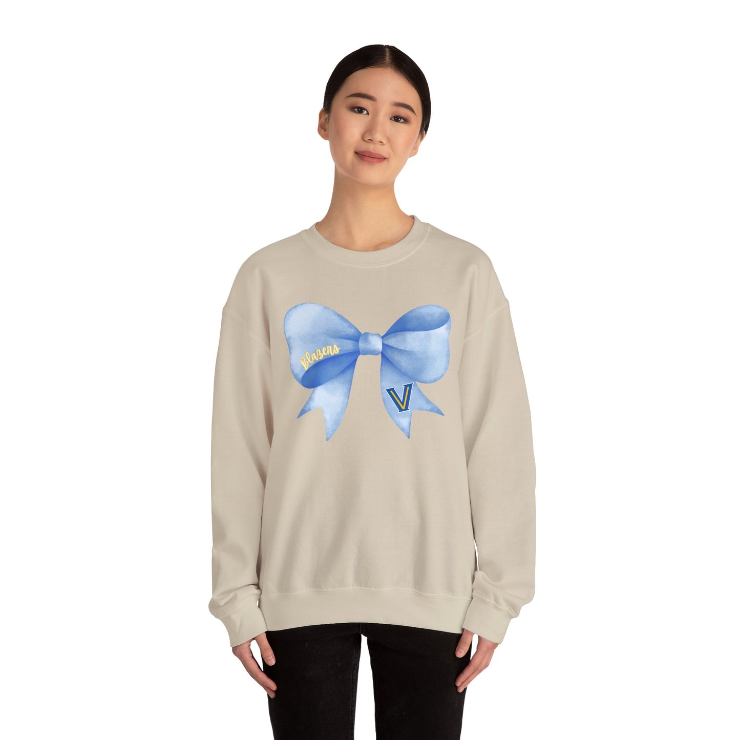 ADULT. Valley View Bow Sweatshirt