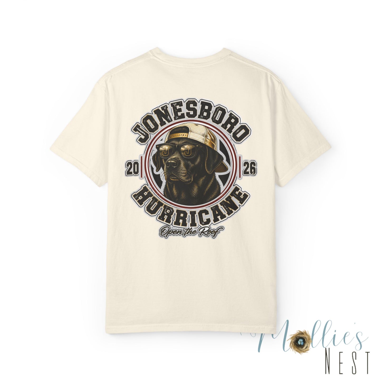 Jonesboro Hurricane Black Lab Dog Graphic T-Shirt - 2026