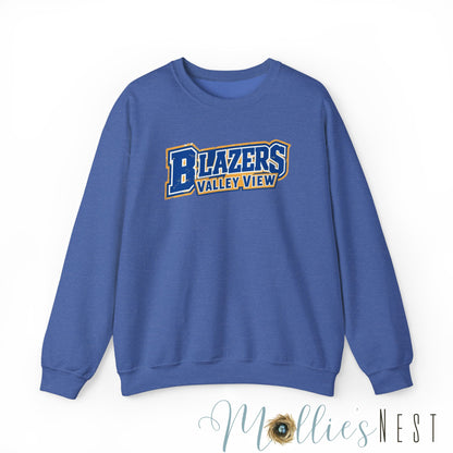 Unisex Heavy Blend™ Crewneck Sweatshirt. Valley View Blazers
