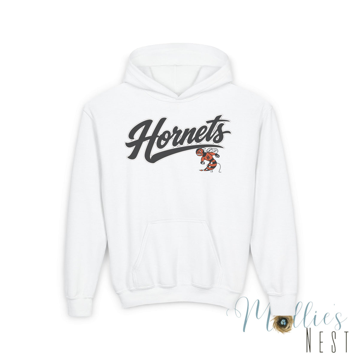 Youth Hoodie - 'Hornets' Sports Logo Youth Hoodie