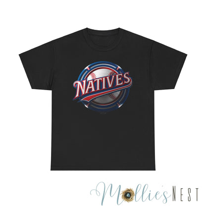 Unisex Heavy Cotton Tee. NATIVES 25