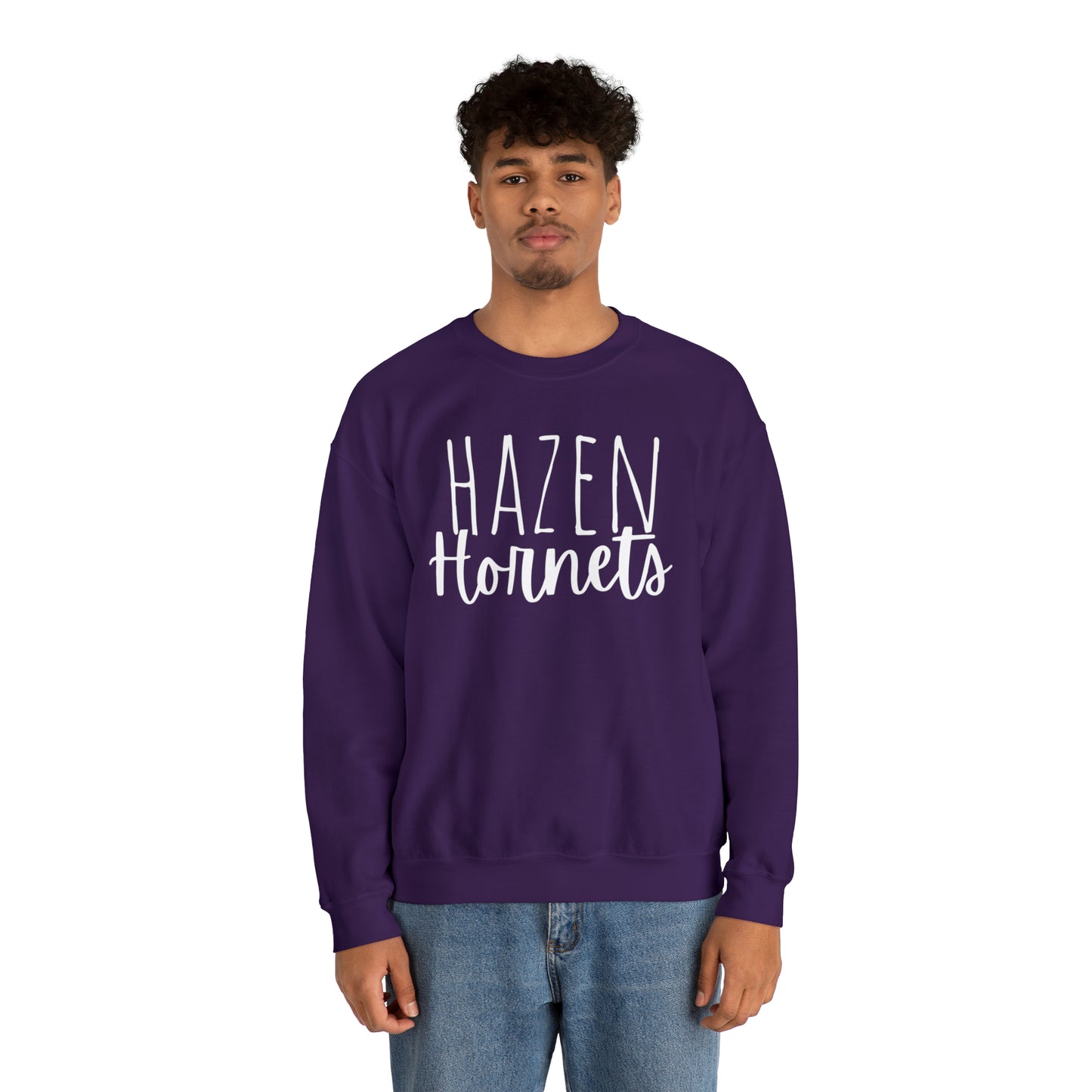 Hazen Hornets Unisex Heavy Blend™ Crewneck Sweatshirt