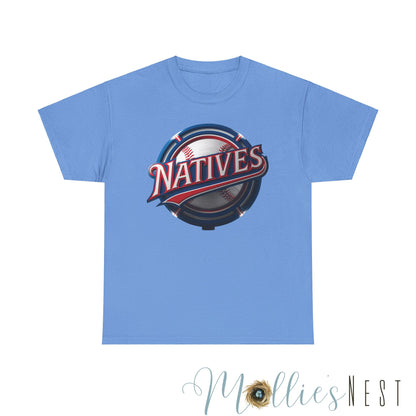 Unisex Heavy Cotton Tee. NATIVES 25