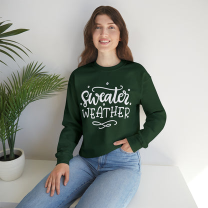 Sweater Weather Unisex Heavy Blend™ Crewneck Sweatshirt