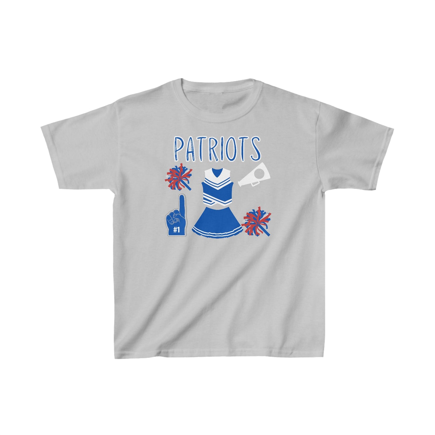 Patriots Cheer. Kids Heavy Cotton™ Tee