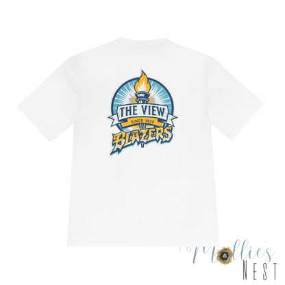 DRIFIT. ADULT Blazers 'The View' Performance Tee — Moisture-Wicking Athletic Shirt