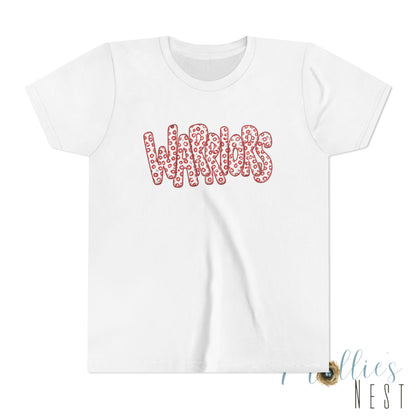 Youth — Westside Warriors Leopard Stacked