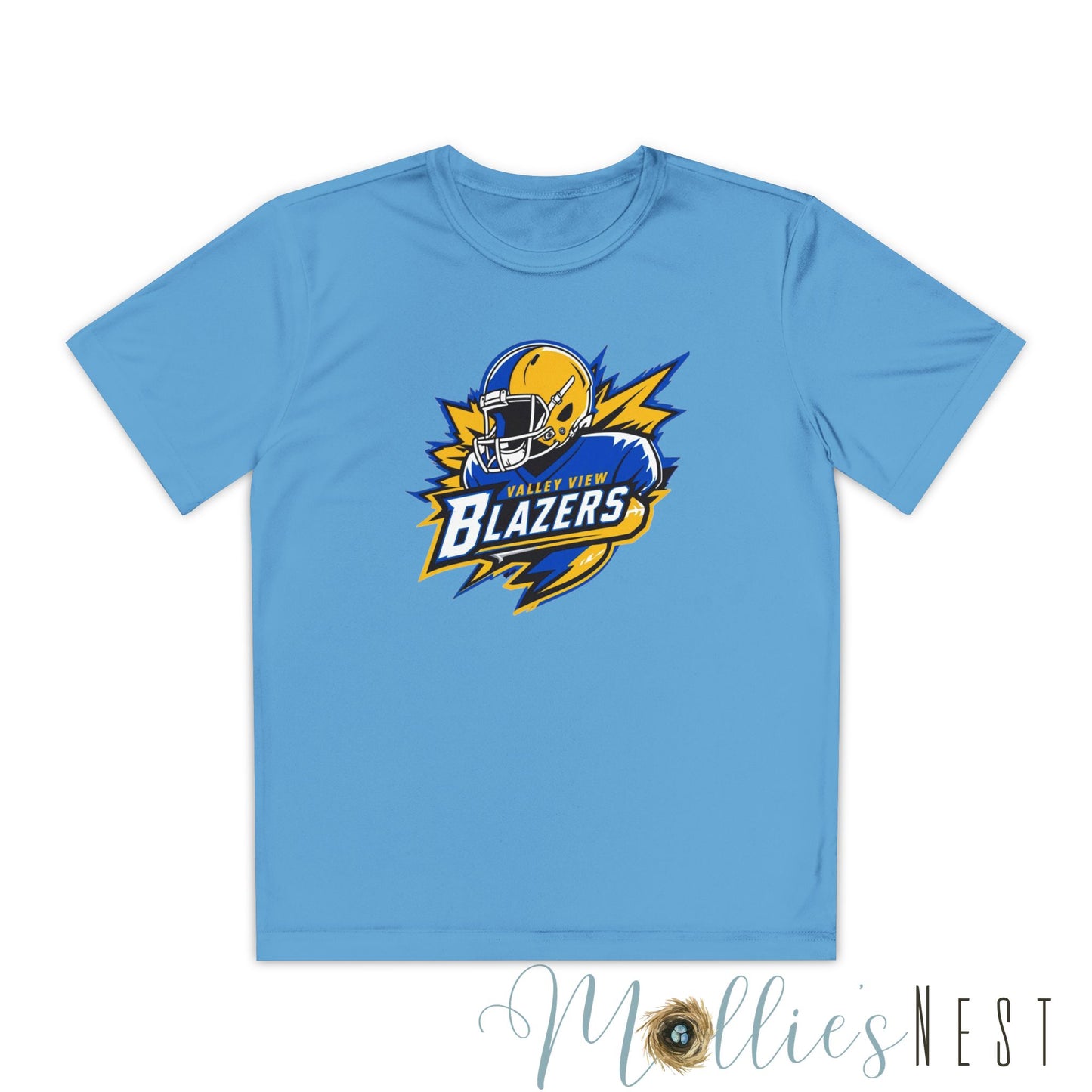 Youth DRIFIT Tee with Blazers Design, Kids Football Shirt - Multiple colors available