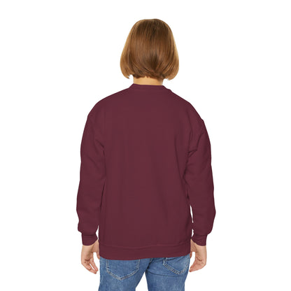 Youth Barton Bears. Crewneck Sweatshirt – Varsity B Bears Spirit Design