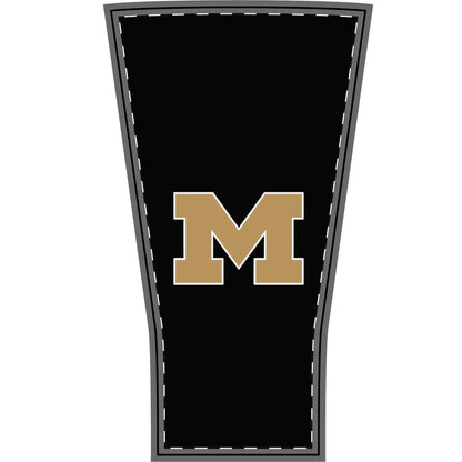 Manila Lions "M" Logo Pattern Arm Sleeve — Gold & Black Sports Compression Sleeve