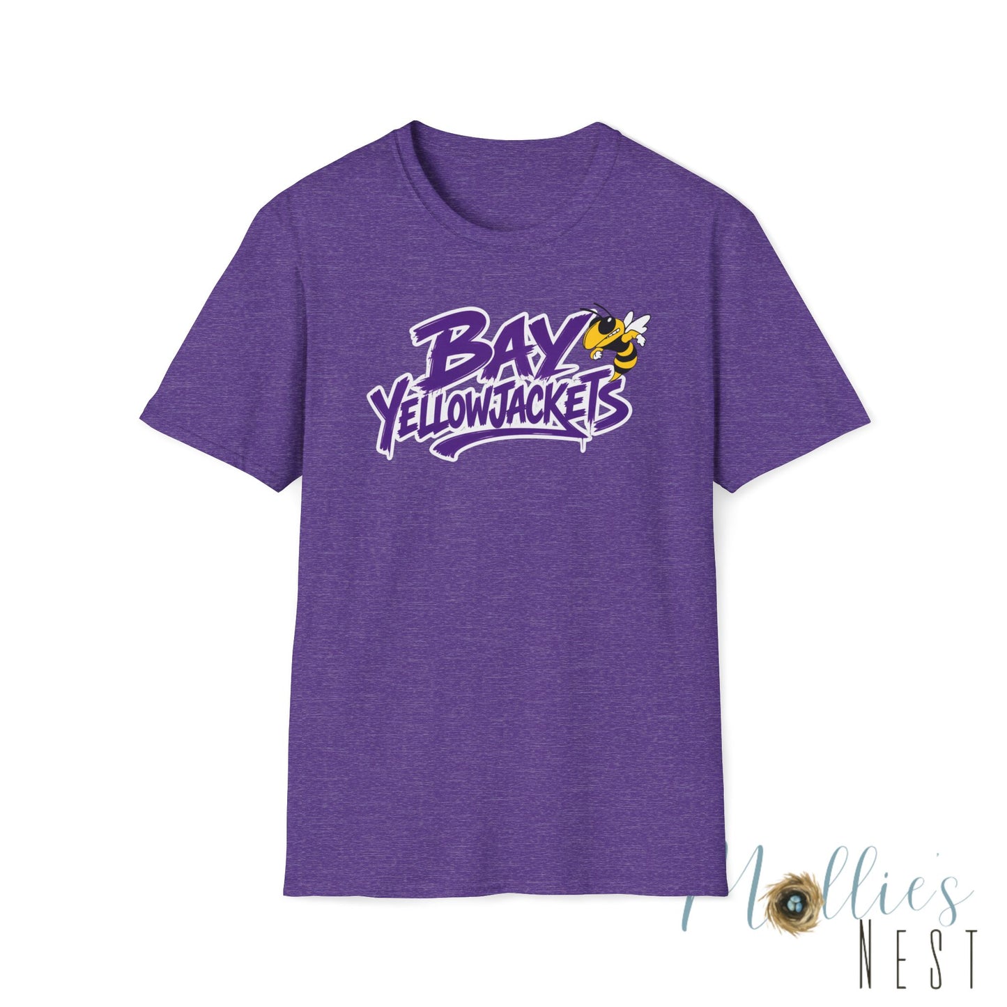 ADULT. Bay Yellowjackets T-Shirt — Mascot Tee