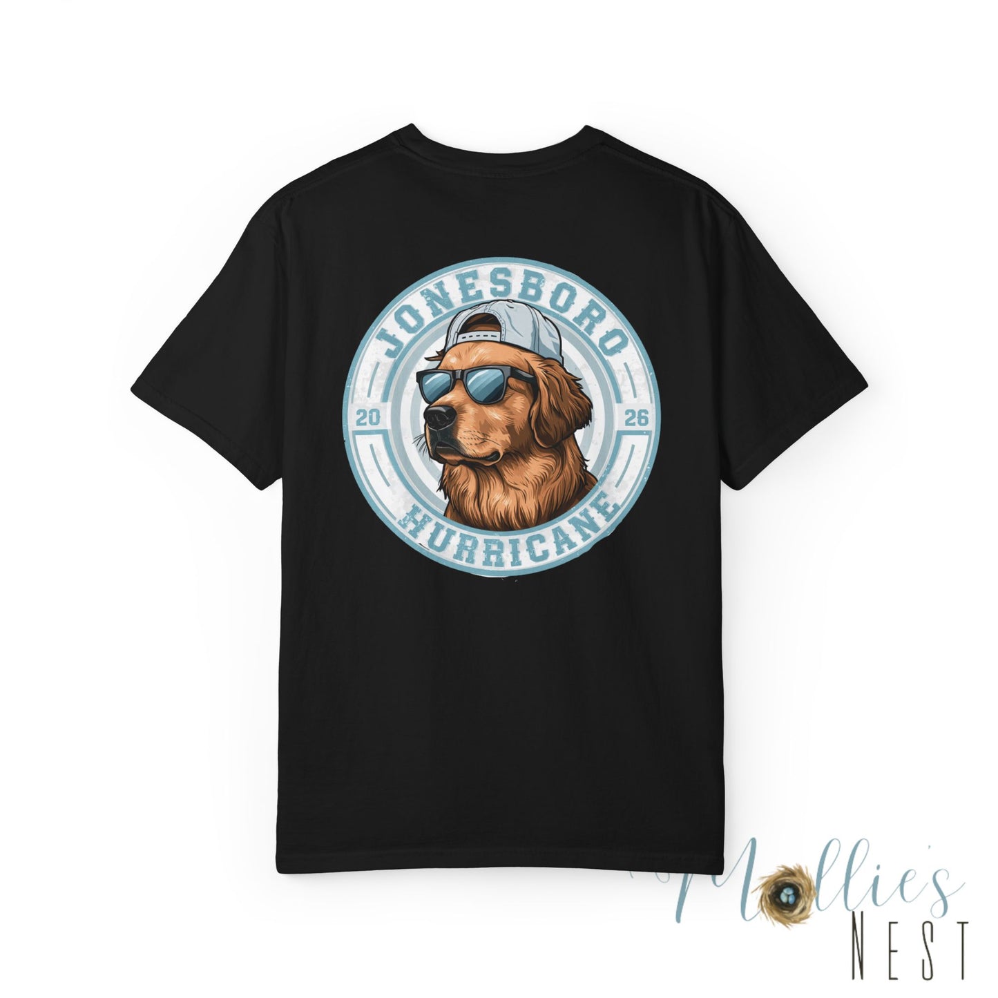 T-Shirt — Jonesboro Hurricane Golden Retriever Logo Tee