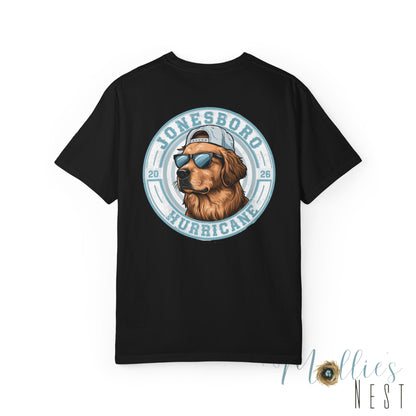 T-Shirt — Jonesboro Hurricane Golden Retriever Logo Tee