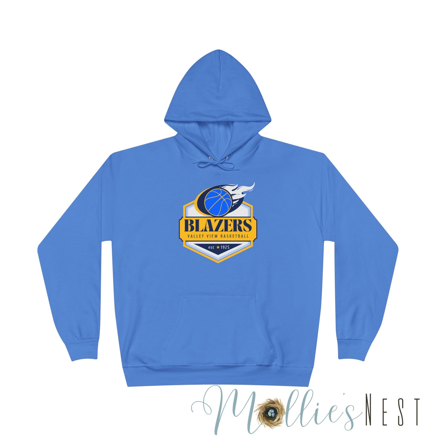 Unisex EcoSmart® Pullover Hoodie Sweatshirt.  Blazers Basketball