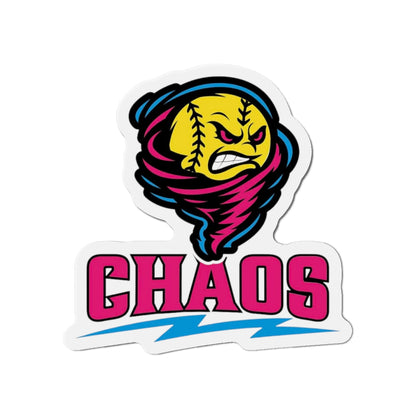 Chaos Softball Logo Magnet — Die-Cut Magnet