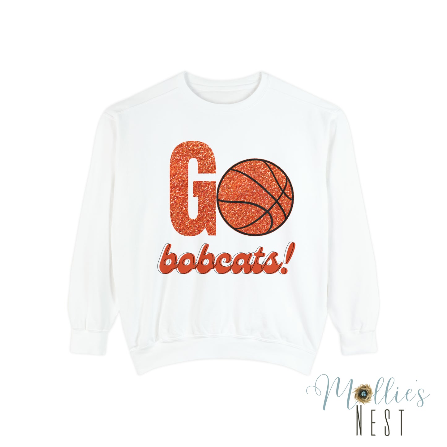 Bobcats comfort colors Garment-Dyed Sweatshirt