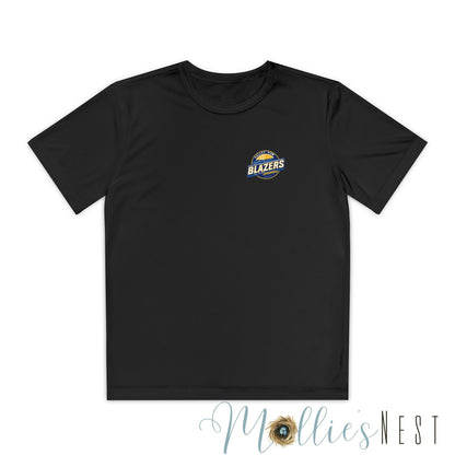 Youth Sports Tee - Valley View Blazers, Athletic Shirt, Team Apparel- Front/Back design - June 2025