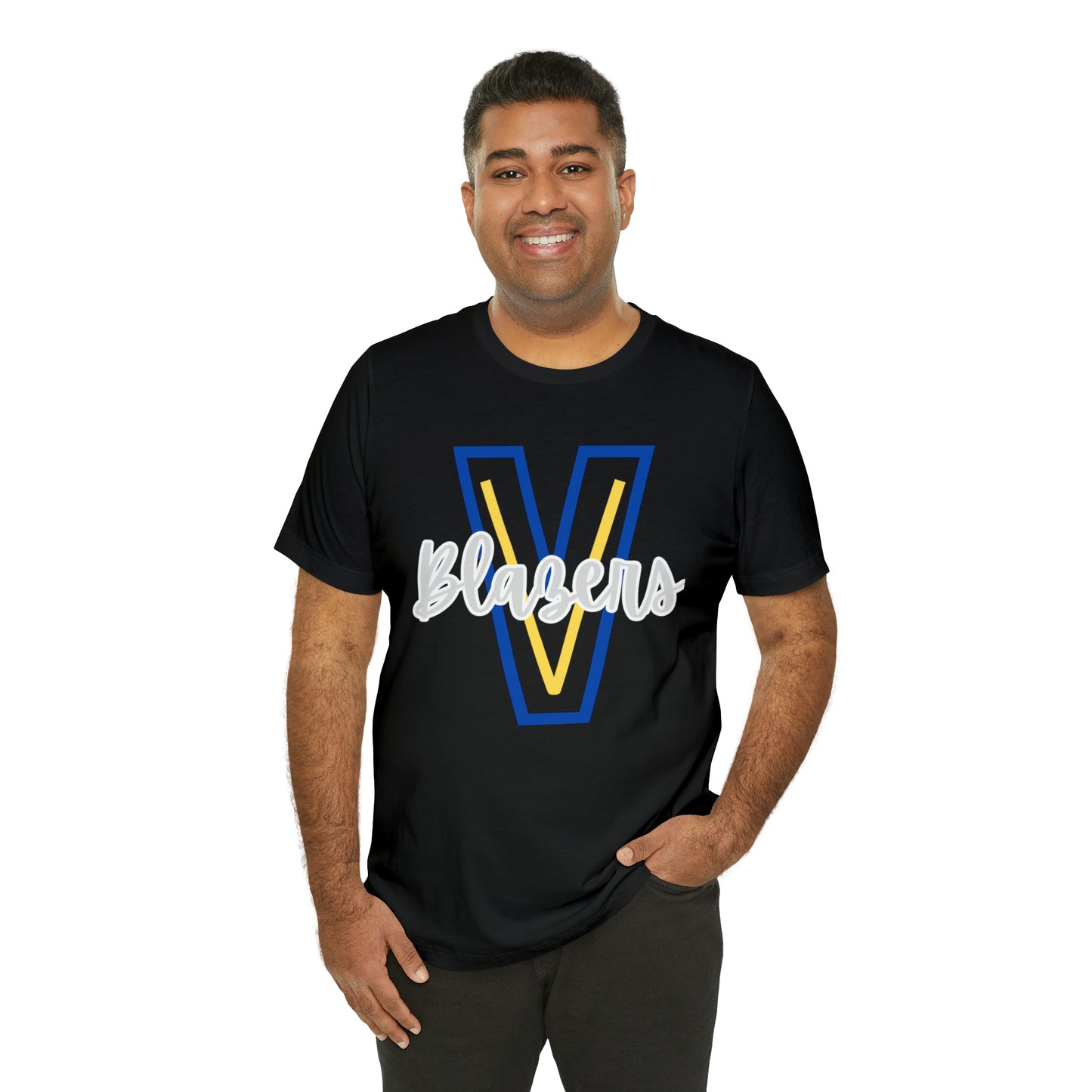 Valley View V Blazers Unisex Jersey Short Sleeve Tee