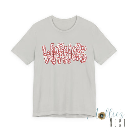 Westside Warriors Leopard Stacked Print T-Shirt - ADULT
