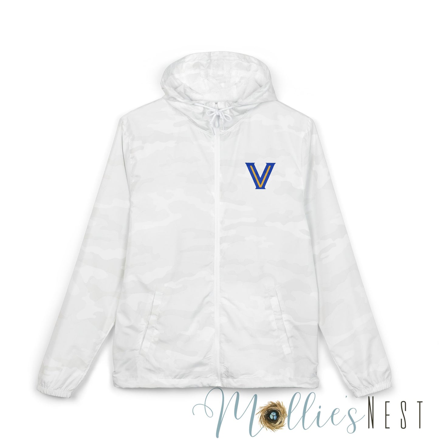 Stylish Unisex Full-Zip Windbreaker Jacket | Versatile Lightweight Rain Gear. Valley View