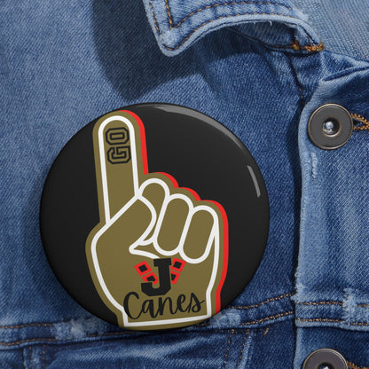 Jonesboro Hurrican Foam Finger - BUTTON 1