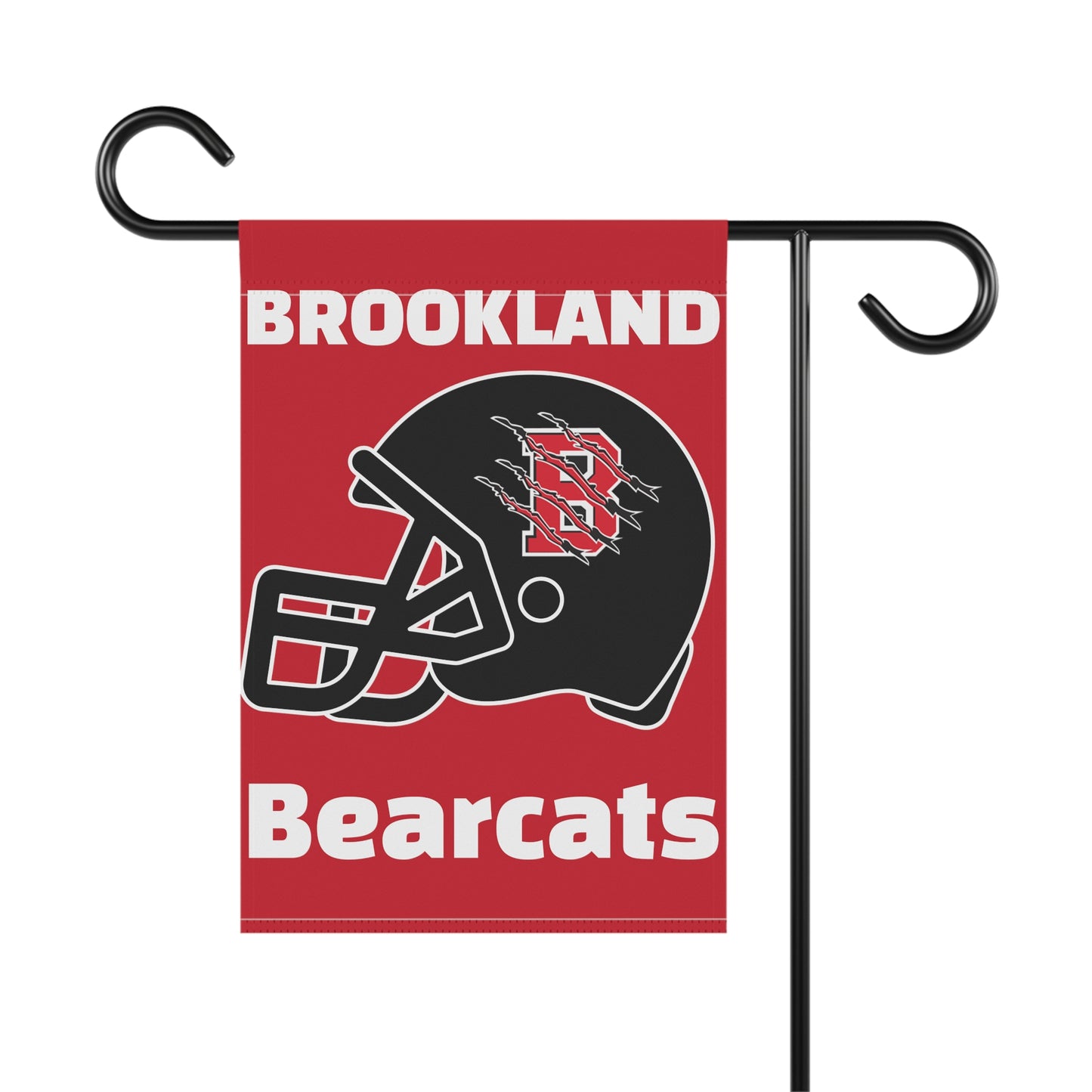 Brookland. Football Helmet Garden & House Banner