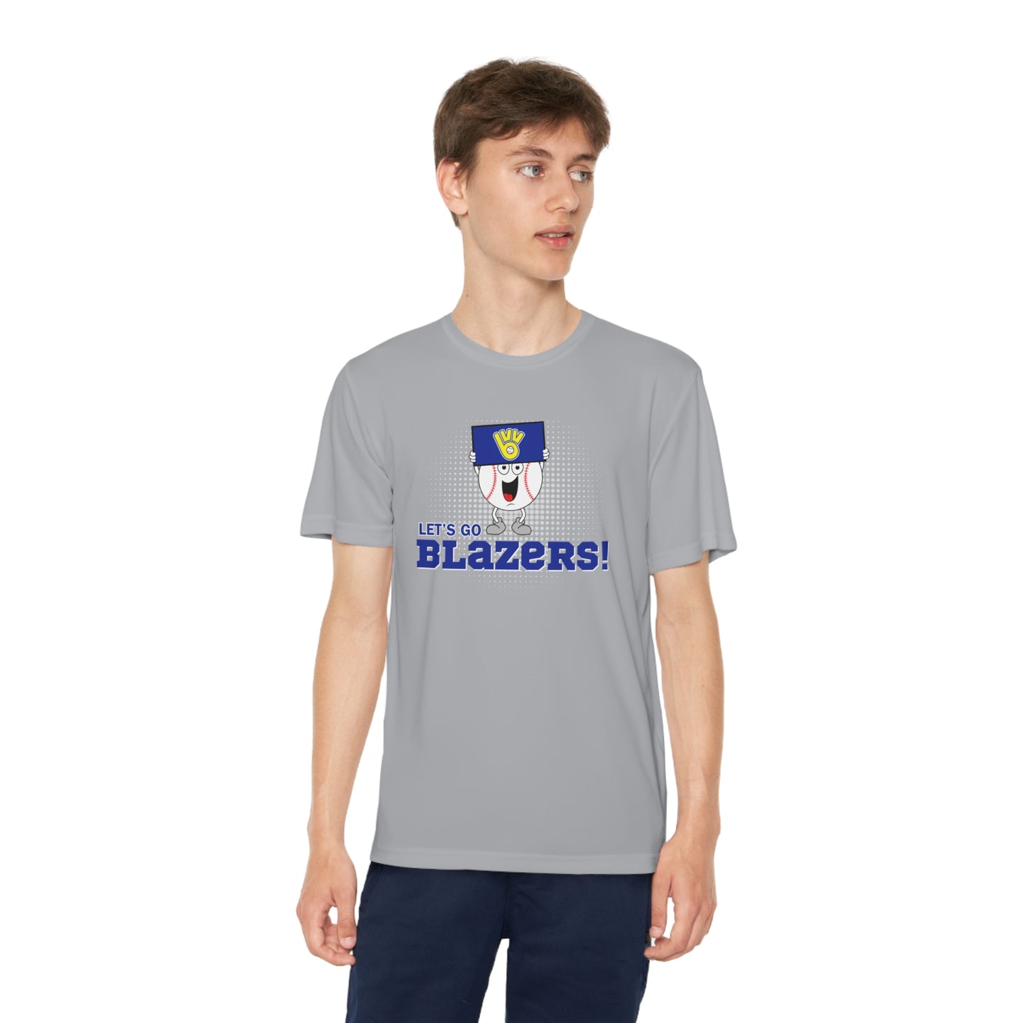 Blazers Baseball Youth Competitor Tee