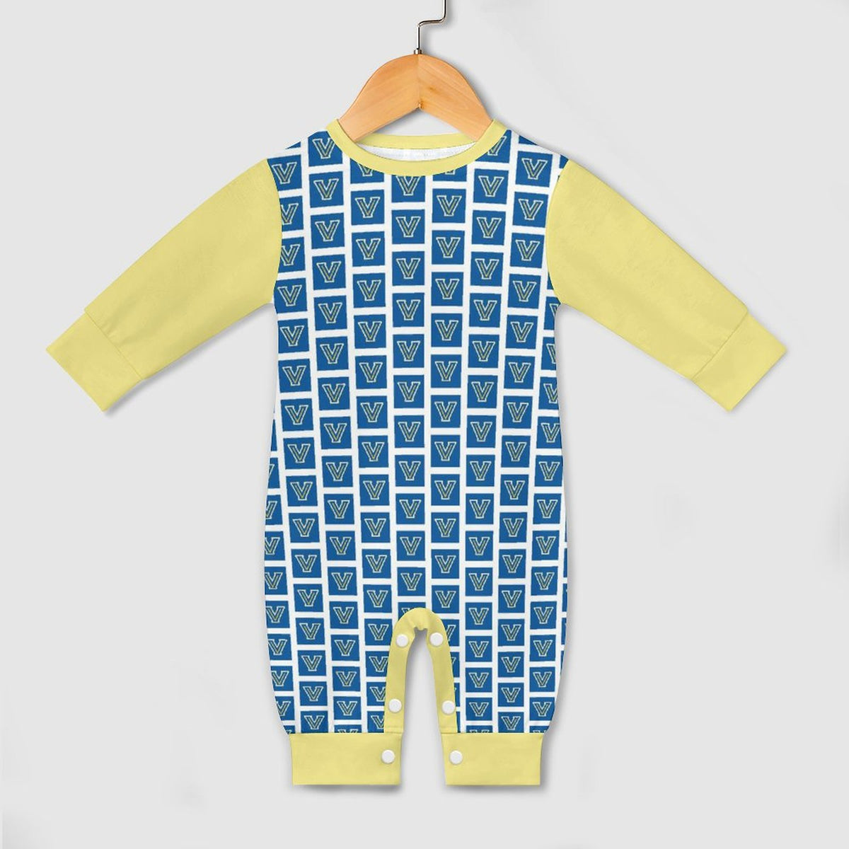 Cotton Long Sleeve Infant Bodysuit (All-Over Printing)