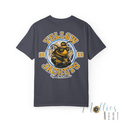 Yellow Jackets. Wynne Mascot T-Shirt —(2026)