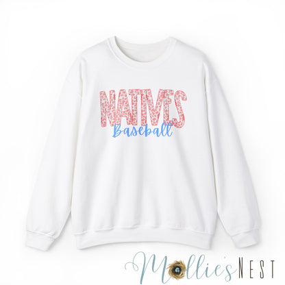 Natives Baseball Unisex Heavy Blend™ Crewneck Sweatshirt - Cozy Sportswear for Fans