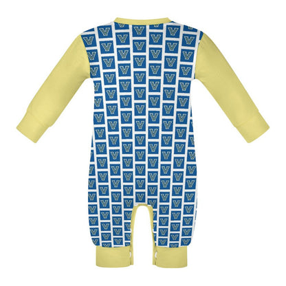 Cotton Long Sleeve Infant Bodysuit (All-Over Printing)