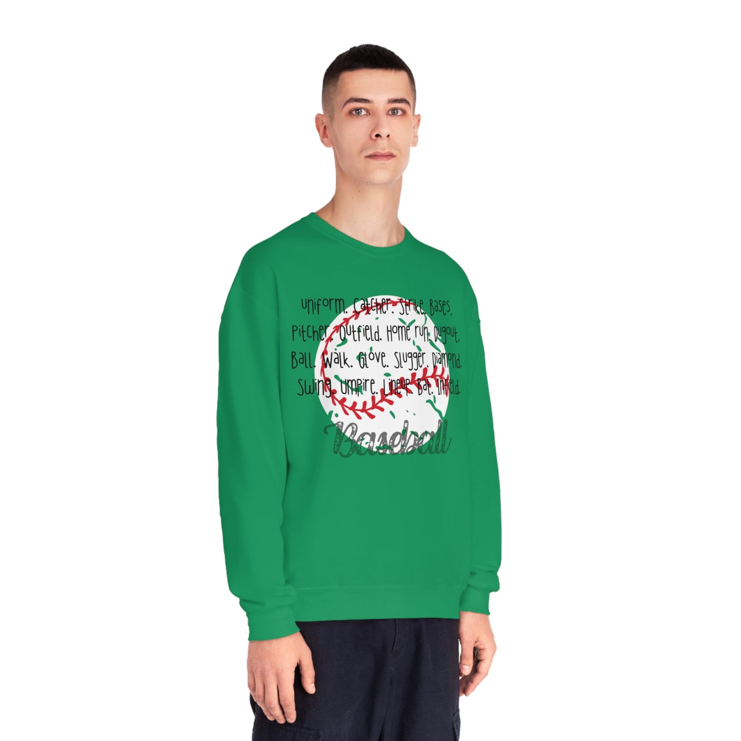 Baseball NuBlend® Crewneck Sweatshirt