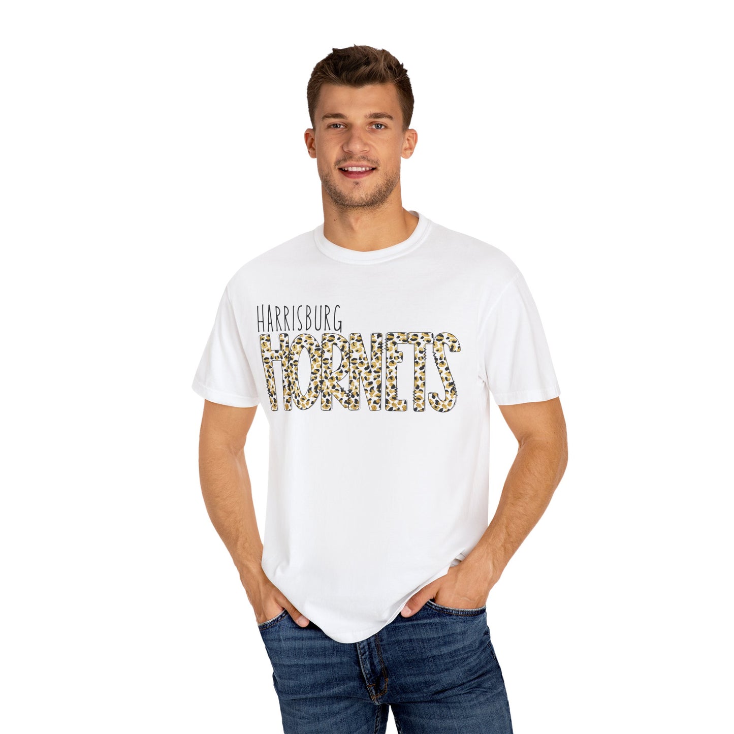 Harrisburg Hornets. Garment-Dyed T-shirt